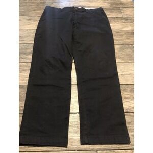Goodthreads Men's Straight-Fit Stretch Chino Pant Black  36 x 30